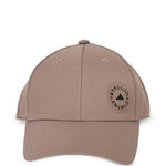 Cappellino con toppa con logo in marrone Adidas by stella mc cartney - donna 