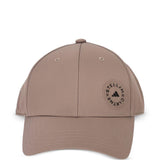 Cappellino con toppa con logo in marrone Adidas by stella mc cartney - donna 