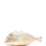 Borsa clutch splash in oro Simkhai - donna 
