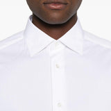 Camicia classica in bianco Zegna - uomo 