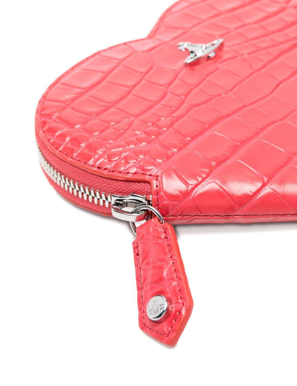 Borsa a tracolla heart in rosso vivienne westwood - donna 