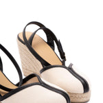 Espadrilles con zeppa in bianco Castañer - donna 