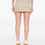 Minigonna in denim grigio Coperni - donna 