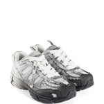 Sneakers Dragger con effetto vissuto in grigio e bianco 44 label group - uomo 