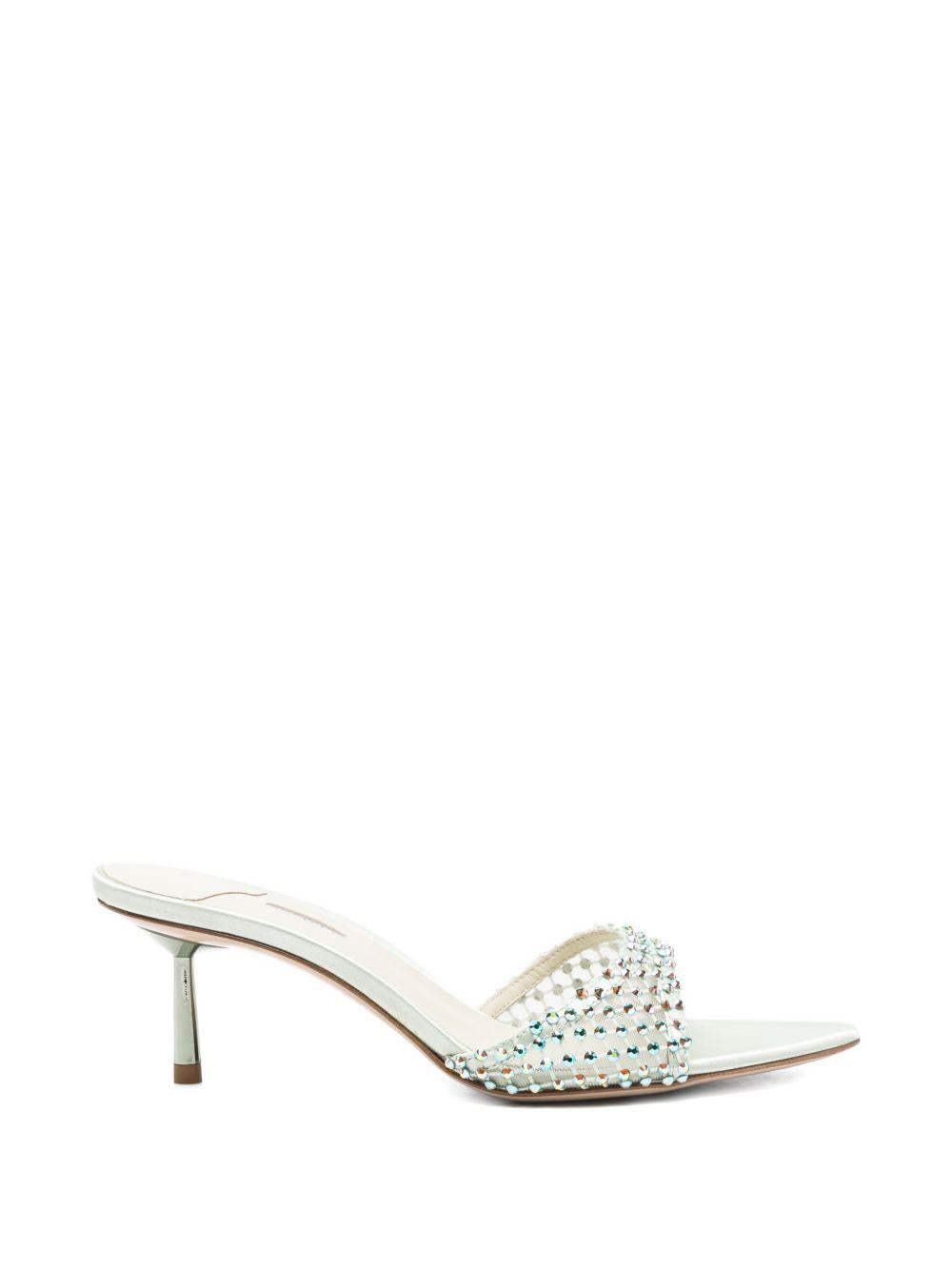 Sandali con cristalli bella in bianco Le silla - donna 