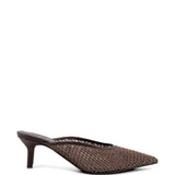 Mules a punta Monili in marrone Brunello cucinelli - donna 