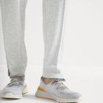 Sneakers in maglia in grigio Brunello cucinelli - uomo 
