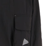 Giacca con cappuccio in nero And wander - uomo 