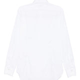 Camicia in cotone a maniche lunghe in bianco Barba - uomo 