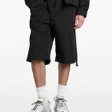 Pantaloncini con cintura e tasche con zip in nero Oamc peacemaker - uomo 