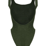 costume intero square in verde hunza g - donna 