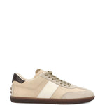 Sneakers basse in pelle in beige Tod's - uomo 