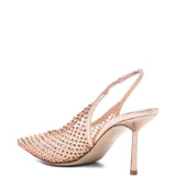 Décolleté con cristalli in rosa Le silla - donna 