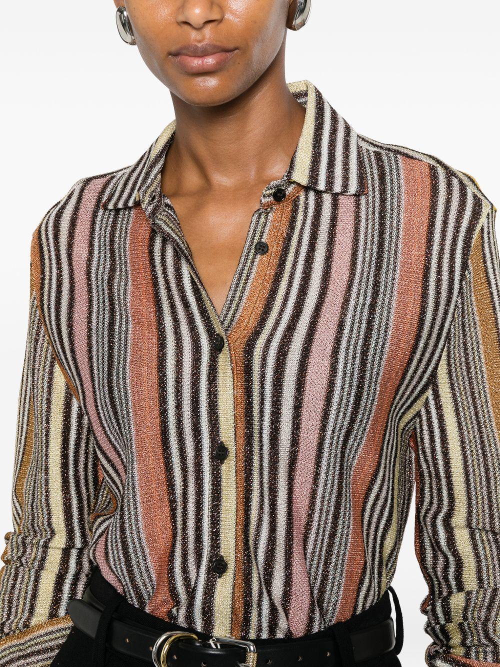 Camicia a maniche lunghe pattern multicolor MISSONI - DONNA 