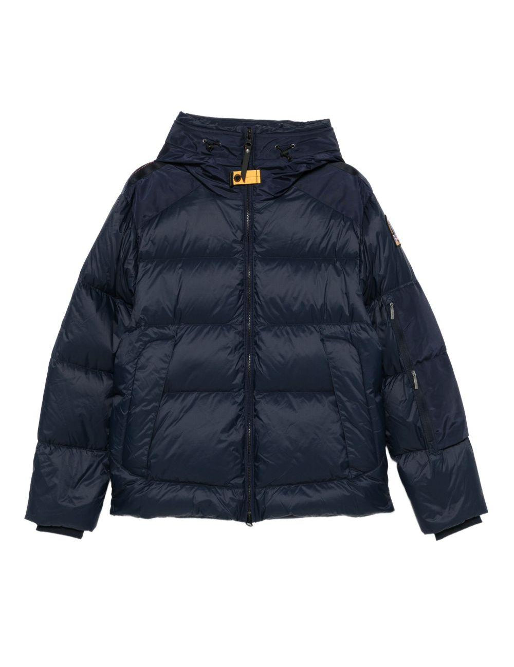 Piumino con cappuccio in blu Parajumpers - uomo 