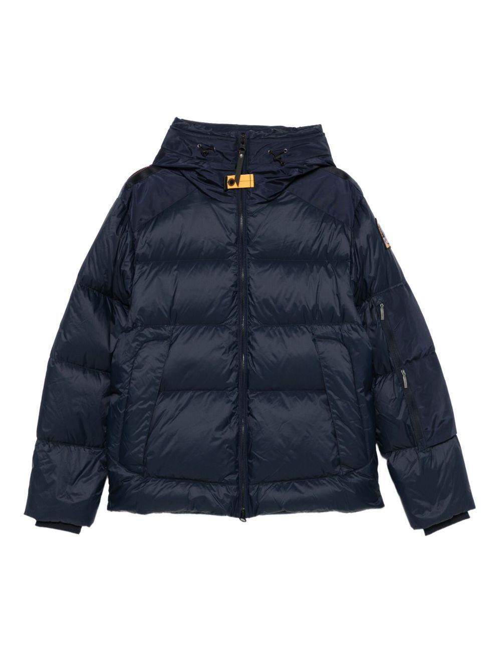 Piumino con cappuccio in blu Parajumpers - uomo 