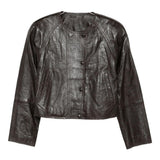 Giacca con stampa coccodrillo in marrone Stand Studio - donna 