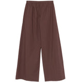 Pantaloni elasticizzati in marrone Antonelli - donna 