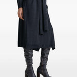 Stivali con tacco largo in nero Lemaire - donna 