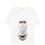 T-shirt Mask Future in bianco Ih nom uh nit - uomo 
