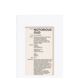 Profumo notorious oud 50ml 