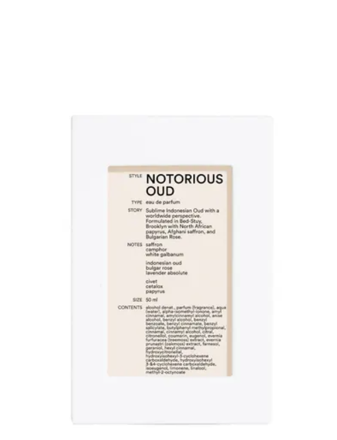 Profumo notorious oud 50ml 