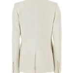 Blazer Kiran con revers a scialle in bianco Uma wang  - donna 
