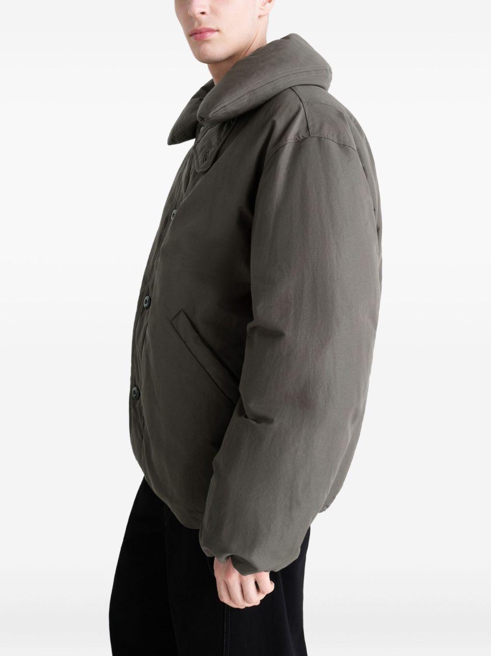 Giacca imbottita in marrone Lemaire - uomo 