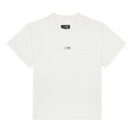 T-shirt girocollo con logo in bianco Mm6 maison margiela - uomo 