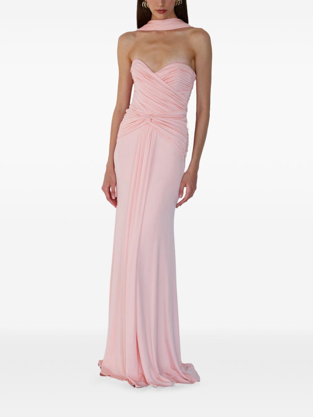 Abito lungo Amanda in rosa The New Arrivals - donna 