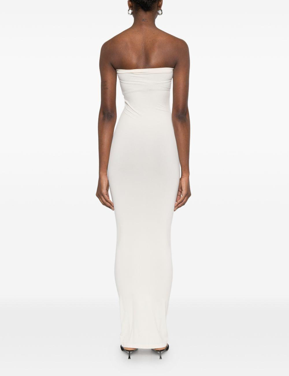 Abito lungo in avorio Wolford - donna 