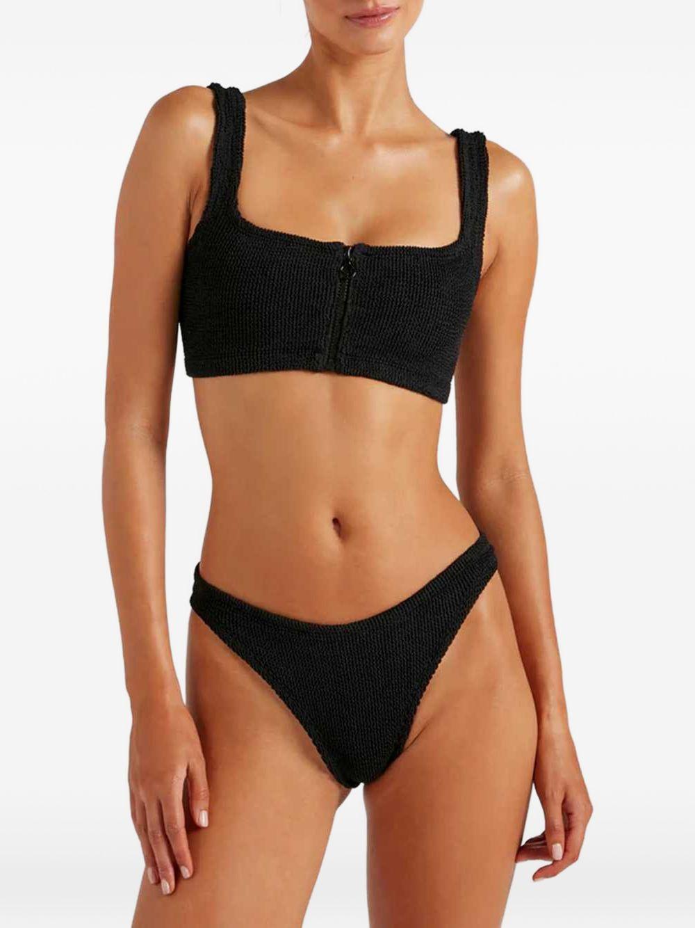 Bikini due pezzi dallas in nero Hunza g  - donna 