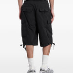 Pantaloncini cargo con coulisse in nero Oamc peacemaker - uomo 