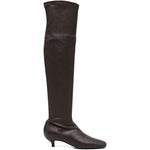 Stivali alti al ginocchio in nappa in nero Toteme - donna 