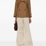 Pantaloni Ordine a righe in marrone Maxmara - donna 