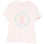 T-shirt a maniche corte in rosa Casablanca - donna 
