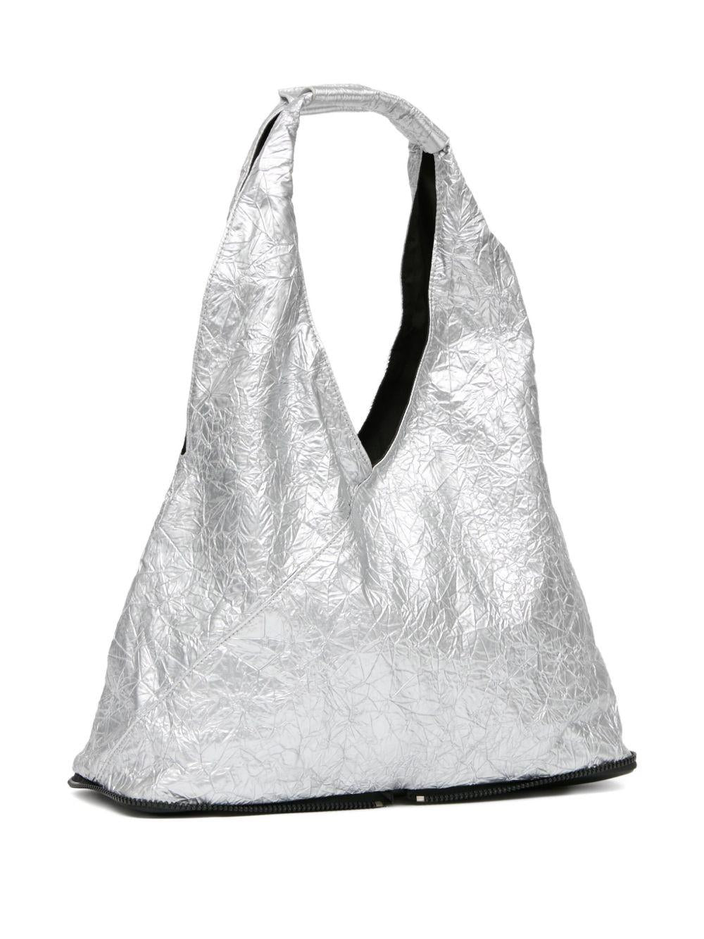 Borsa classic japanese in argento Mm6 maison margiela - donna 