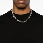 T-shirt girocollo in nero Rick owens drkshdw - uomo 