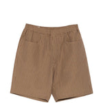 Pantaloncini a righe con tasca in marrone Ranra - uomo 