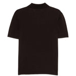 Polo con tasca sul petto in marrone A.P.C. - uomo 