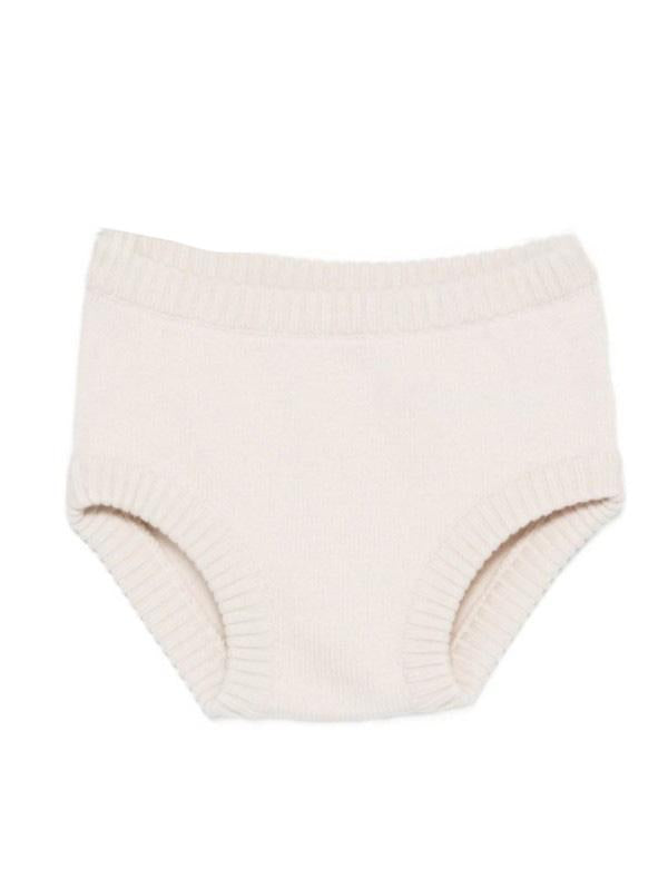 Pantaloncini in maglia in bianco Rowen rose - donna 