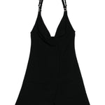 Abito mini Ellipse in nero Courreges - donna 