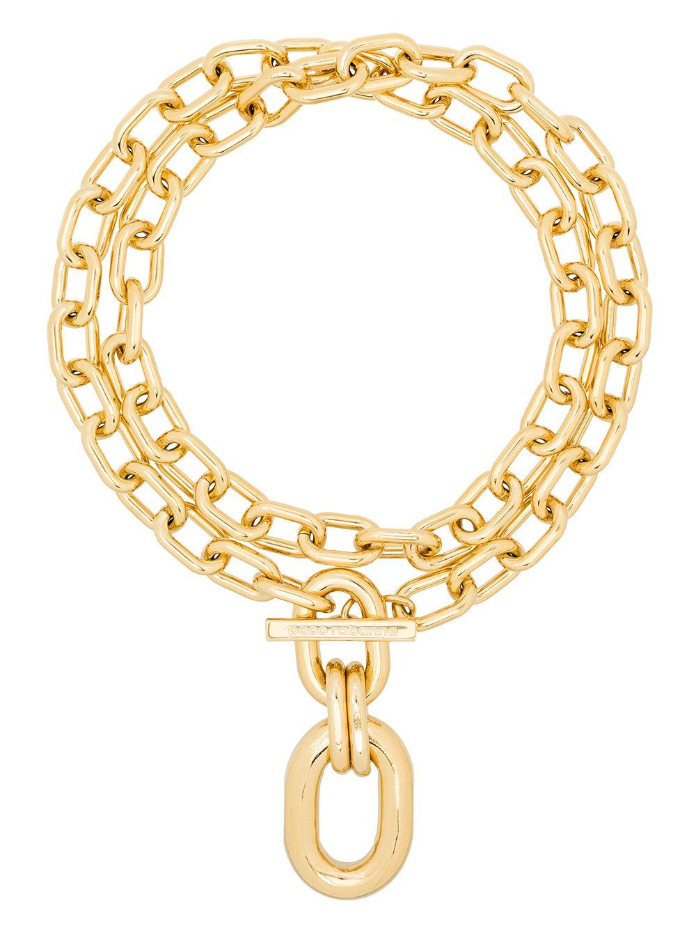 Collana con catena in oro - RABANNE donna 