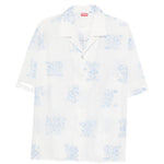 Camicia con ricami in bianco Kenzo - uomo 