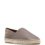Espadrilles polo in pelle in grigio Castañer - uomo 
