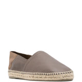 Espadrilles polo in pelle in grigio Castañer - uomo 
