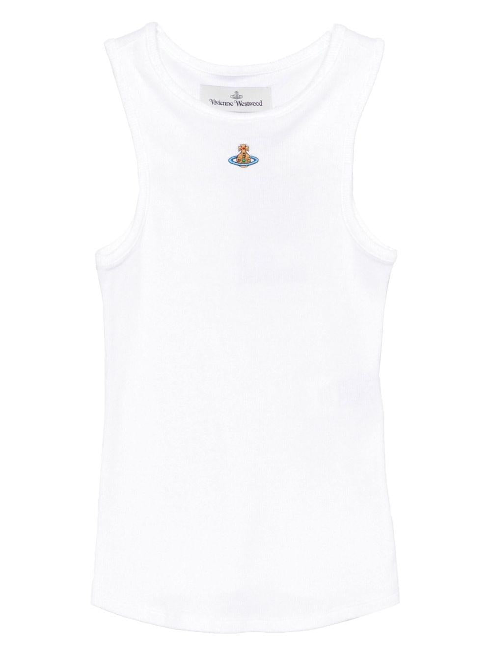 Canotta 90s in bianco vivienne westwood - donna 