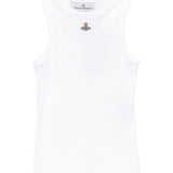 Canotta 90s in bianco vivienne westwood - donna 
