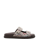 Ciabatta con motivo chevron multicolor Missoni - donna 