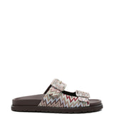 Ciabatta con motivo chevron multicolor Missoni - donna 